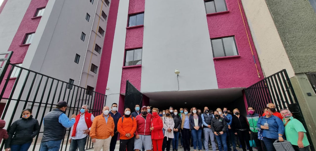 Suman 170 edificios entregados tras sufrir daños por sismo del 19 de septiembre del 2017