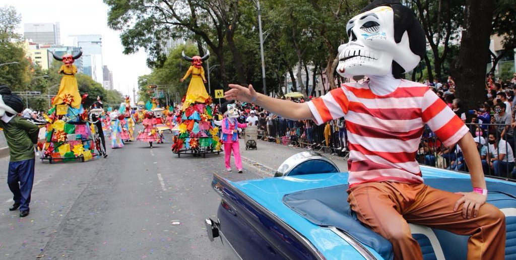 Un millón de asistentes se dieron cita en el Desfile Internacional de Día de Muertos 2021