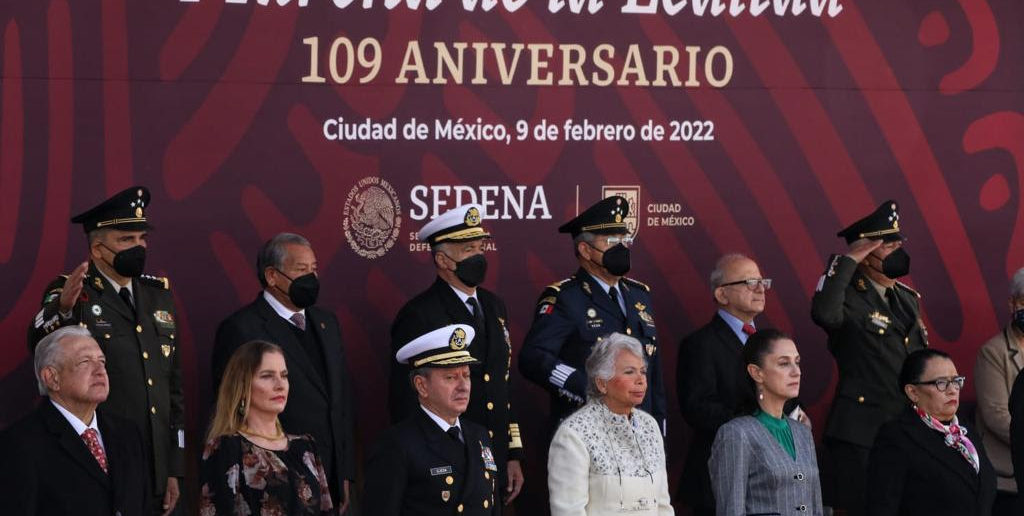 Se conmemoran 109 Aniversario de la Marcha de la Lealtad en Chapultepec