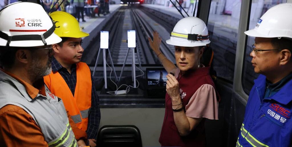 Sheinbaum realiza supervisión a Linea 1 del Metro