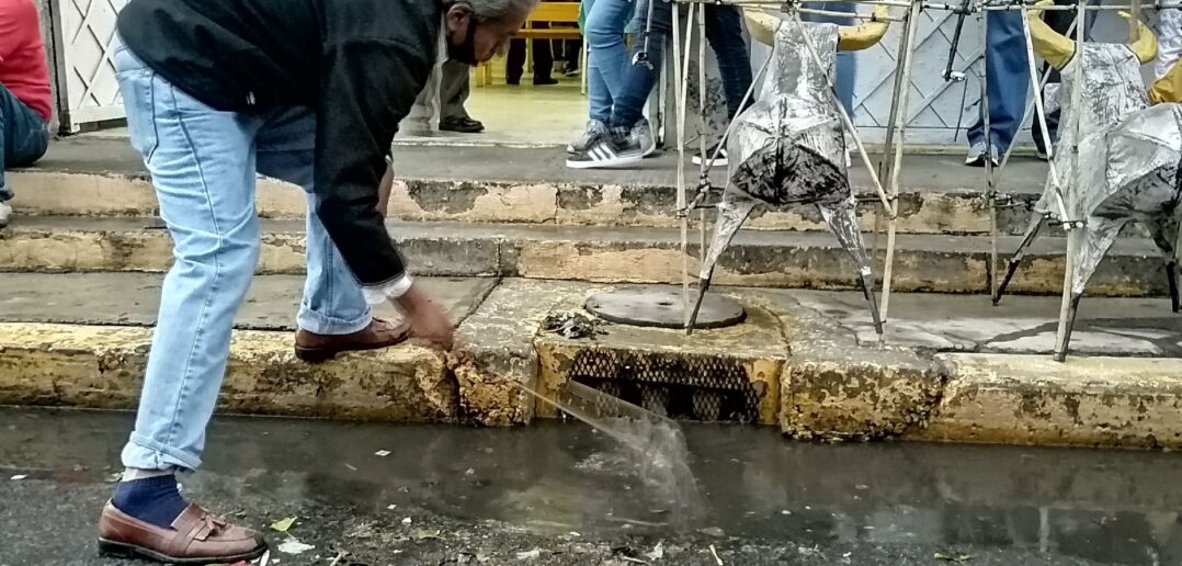TOMAR PRECAUCIONES ANTE ALERTA NARANJA POR LLUVIAS FUERTES EN LA CAPITAL DEL PAÍS