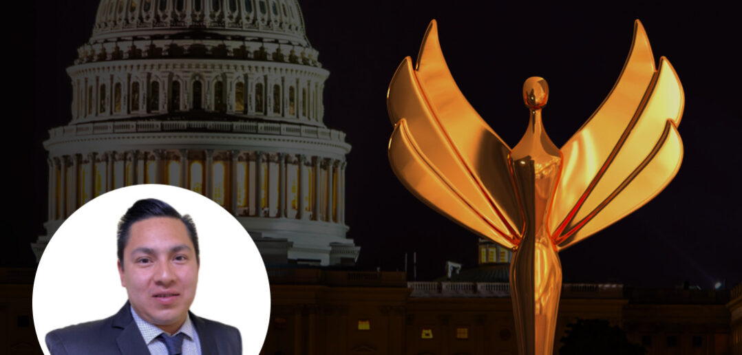 Entregan galardón en Washington al “Liderazgo Juvenil” a José Luis Cruz