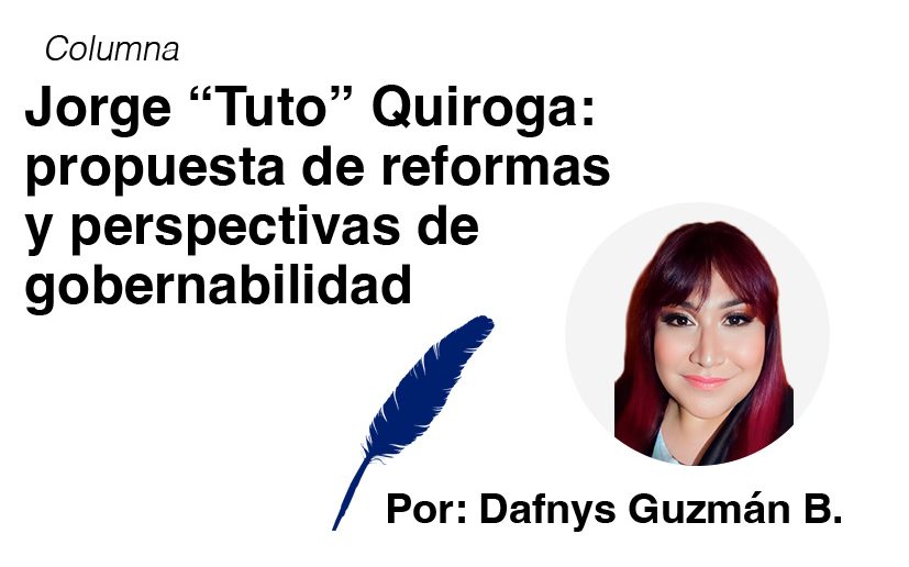 Jorge “Tuto” Quiroga: propuesta de reformas y perspectivas de gobernabilidad