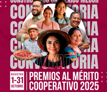 Senado de la República invita a participar en “Premios al Mérito Cooperativo 2025; construyendo un México mejor”