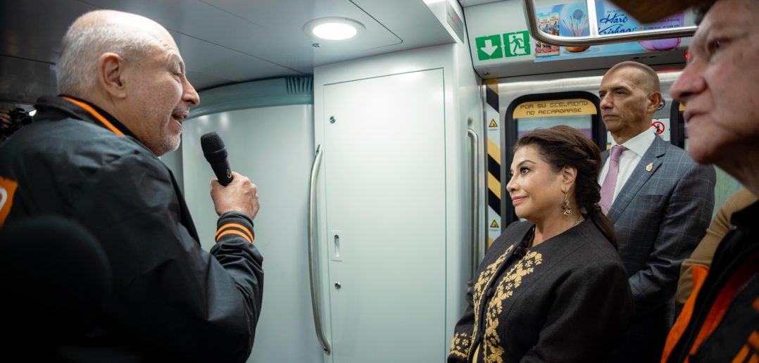 Clara Brugada anuncia inversión de más de. 850 millones de pesos para renovar la Línea 3 del Metro
