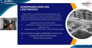 Hacia una justicia con independencia y mérito: El análisis de Jorge Franz García en la IV SICEMAP